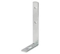 Escuadra para cortinas (L x An: 95 x 55 mm, Plateado)