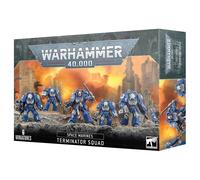 Escuadra Terminator De Marines Espaciales 2023 Games Workshop Azul Warhammer