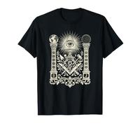 Escuadra y Compás Ojo Que Todo lo Ve Masonería Logia Camiseta