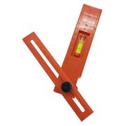 Escuadras de Bisel Deslizantes,Regla de Medición para Metalurgia con Métrico e Imperial - Falsa Escuadra Deslizante Horizontal Ergonómica para Carpintería Artesanía Hogar Construcción Ferretería