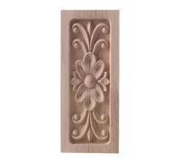 Escuadras esquineras caladas con motivos florales, figuras de madera, apliques decorativos para muebles, marcos, paredes, puertas, artículos para el hogar, B192, 4