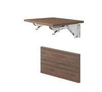 Escuadras Para Estanterias 2pcs Folding Shelf Bracket Heavy Duty Stainless Steel Collapsible Shelf Bracket Hardware For Table Work RV Car Saving Space(Black 10inch)