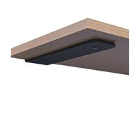 Escuadras Para Estanterias Wall Mount Bracket Supports Shelves Wall Decoration Mounting Bracket Shelf Holder Shelves On The Wall Metal Brackets Stand(Black 8cm 2pcs)