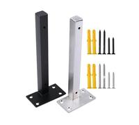 Escuadras Para Estanterias Wall Shelf Bracket Suspended Tripod Shelf Support Hidden Wall Fixed Partition Storage Rack Shelves Angle Bracket Thicken(Black 100cm,1pcs)