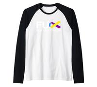 Escuadrón de Apoyo de Cinta para el Mes de concienciación sobre el cáncer de vejiga Camiseta Manga Raglan