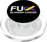 Escuadrón de Apoyo de Cinta para el Mes de concienciación sobre el cáncer de vejiga PopSockets PopGrip para MagSafe