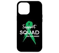 Escuadrón de Apoyo de Cinta Verde para la concienciación de la Enfermedad renal Carcasa para iPhone 12 Pro MAX