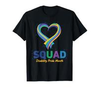 Escuadrón de concientización sobre la discapacidad Mes del Orgullo por Camiseta
