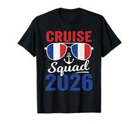 Escuadrón de cruceros 2026 Vacaciones de Primavera en Francia Camiseta