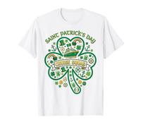 Escuadrón de cruceros del día de San Patricio 2025 Vacaciones en Barco de trébol Camiseta