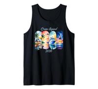 Escuadrón de cruceros Familiares a Juego 2026 Vacaciones en la Playa Camiseta sin Mangas