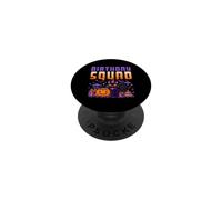 Escuadrón de cumpleaños Halloween cumpleaños Gato y Calabaza PopSockets PopGrip Adhesivo