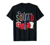 Escuadrón de diálisis vintage Nefrología Técnico de diálisis Enfermera Camiseta