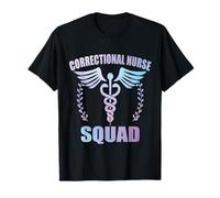 Escuadrón de Enfermeras correccionales Correcciones RN & LPN Escuadrón de enfermería Camiseta