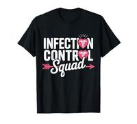 Escuadrón de enfermeras de control de infecciones Enfermería Estudiante Camiseta