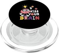 Escuadrón de enseñanza de Agradecimiento a los Maestros de Kiss Your Brain Sped PopSockets PopGrip para MagSafe