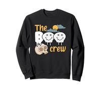 Escuadrón de Esqueleto Fantasma Espeluznante de Halloween Scary The Boo Crew Sudadera