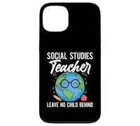 Escuadrón de Estudios Sociales No Deja a nadie Profesor de Estudios Carcasa para iPhone 13