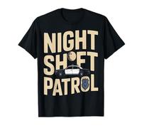 Escuadrón de Guardia de Oficiales de policía de Patrulla de Turno Nocturno Camiseta
