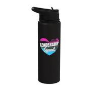 Escuadrón de liderazgo - Regalos vintage para jefe director ejecutivo trabajador Stainless Steel Insulated Water Bottle