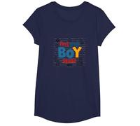 Escuadrón de niños de Primer Grado 2023 Diversión de Aventura Camiseta, Niñas, Azul Marino, Pequeña
