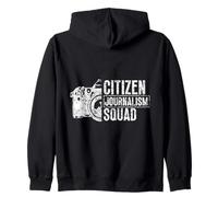 Escuadrón De Periodismo Ciudadano Periodista Ciudadano Sudadera con Capucha