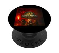 Escuadrón de Supervivencia Jurásico: Mascotas Heroicas vs Dino Chaos PopSockets PopGrip Adhesivo