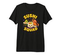 Escuadrón de Sushi Divertido Comida Japonesa Sashimi Love Sushi Squad Camiseta Premium