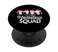 ESCUADRÓN DE Vacaciones Tlaib AOC Omar Pressley A.O.C. Meme de Navidad PopSockets PopGrip Adhesivo