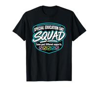 Escuadrón del Día de Educación Especial SPED Equipo de Defensores de Maestros Supp Camiseta