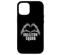 Escuadrón Esqueleto Mano Corazón Radiología Tecnología Radiología Carcasa para iPhone 12/12 Pro