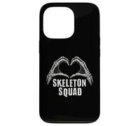 Escuadrón Esqueleto Mano Corazón Radiología Tecnología Radiología Carcasa para iPhone 13 Pro
