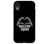 Escuadrón Esqueleto Mano Corazón Radiología Tecnología Radiología Carcasa para iPhone XR