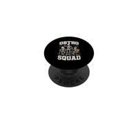 Escuadrón ortopédico Divertido de Halloween Ortho Squad Nurse Skeleton PopSockets PopGrip Adhesivo