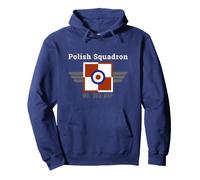Escuadrón Polaco 303 Polacos de la RAF en Batalla de Gran Bretaña Camisetas de la Segunda Guerra Sudadera con Capucha