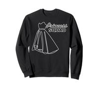 Escuadrón Princesa Fiesta Amistad Niñas Vestido Sudadera