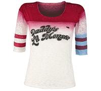 Escuadrón Suicida Harley Quinn - Daddy'S Little Monster Mujer Camiseta Manga Larga Multicolor