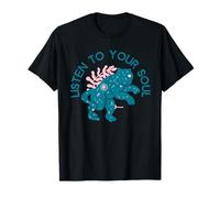 Escucha a tu alma (cita espiritual y gráfico de tigre bohemio) Camiseta