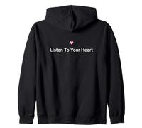 Escucha a tu corazón Entrenador de Vida intuitivo Sudadera con Capucha