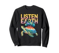 Escucha el caparazón del Paisaje de la Tortuga de la Sudadera