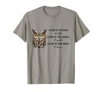 Escucha el Viento Que Habla Escucha el Silencio Que Habla Camiseta