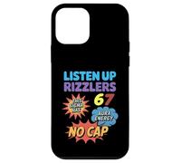 Escucha Este Sigma Tiene 67 Aura Energy No Cap Funny Meme 67 Carcasa para iPhone 12 Mini
