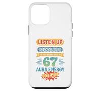 Escucha Rizzlers Este Sigma Tiene 67 Aura Energy Sin Cap Carcasa para iPhone 12 Mini