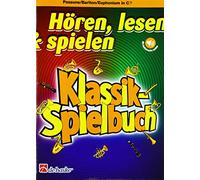 Escuchar, leer y jugar - Libro de juego clásico - Trombón/barítono/eufonio en C y piano - Notas musicales - ISBN 9789043154871-36 páginas