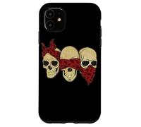 Escuchar See Speak No Evil Skull Heads Gangsters Carcasa para iPhone 11