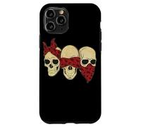 Escuchar See Speak No Evil Skull Heads Gangsters Carcasa para iPhone 11 Pro
