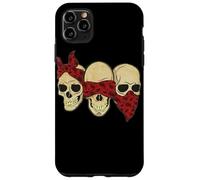 Escuchar See Speak No Evil Skull Heads Gangsters Carcasa para iPhone 11 Pro Max