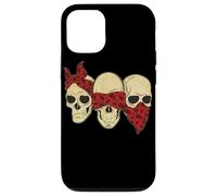 Escuchar See Speak No Evil Skull Heads Gangsters Carcasa para iPhone 12/12 Pro