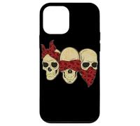 Escuchar See Speak No Evil Skull Heads Gangsters Carcasa para iPhone 12 mini