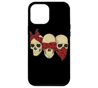 Escuchar See Speak No Evil Skull Heads Gangsters Carcasa para iPhone 12 Pro Max